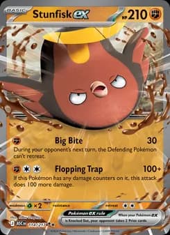 Stunfisk ex card in English