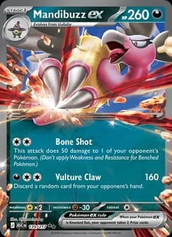 Mandibuzz ex card in English