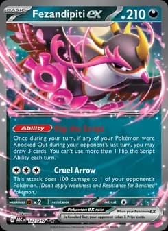 Fezandipiti ex card in English