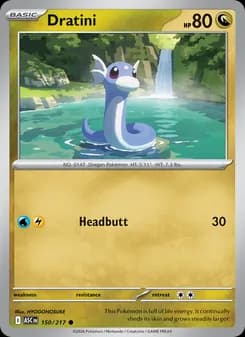 Dratini card in English