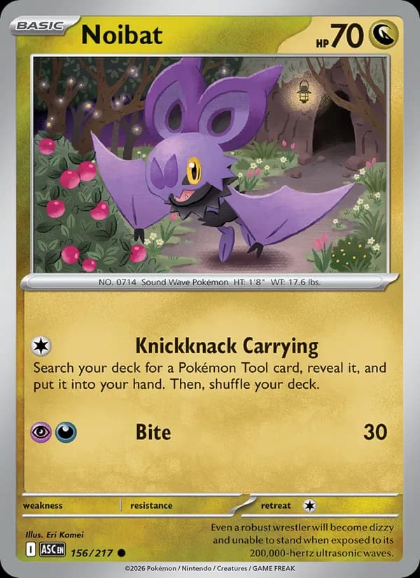 Noibat card in English