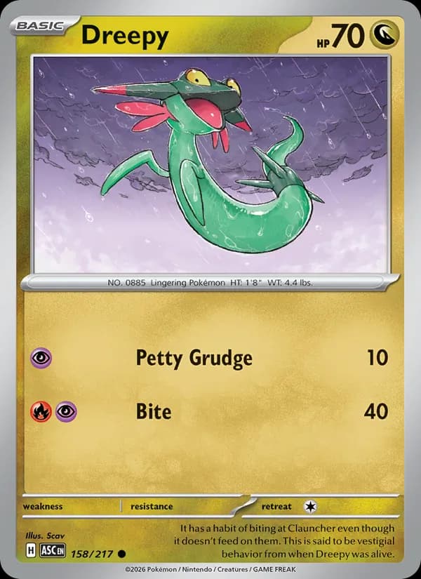 Dreepy card in English