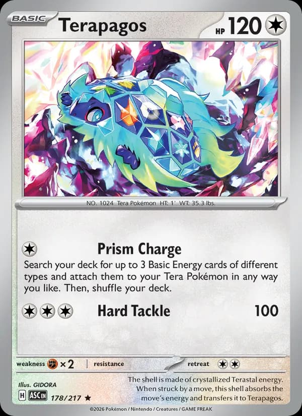 Terapagos card in English