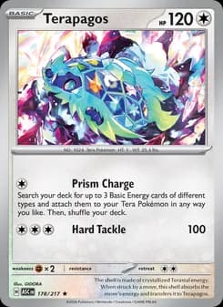 Terapagos card in English