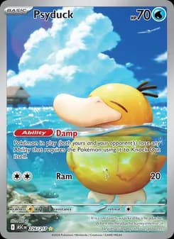 Psyduck card in English