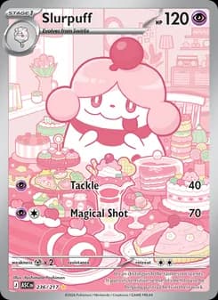 Slurpuff card in English