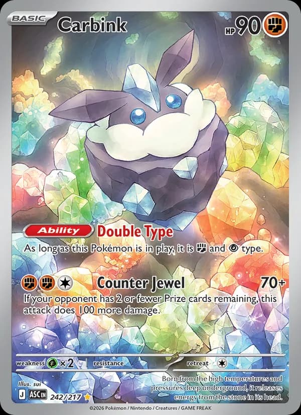 Carbink card in English