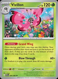 Vivillon card in English