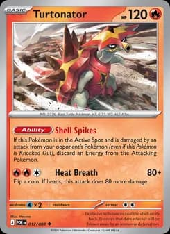 Turtonator card in English
