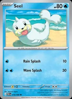 Seel card in English