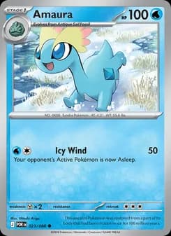 Amaura card in English