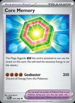 Core Memory card in English