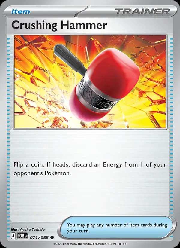 Crushing Hammer card in English
