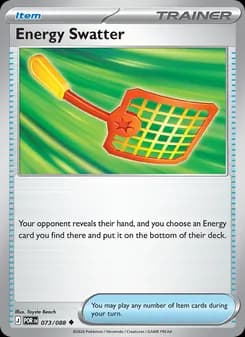 Energy Swatter card in English