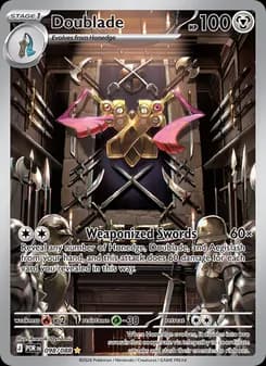 Doublade card in English