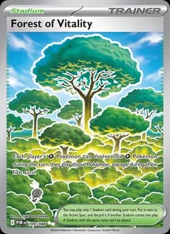 Forest of Vitality card in English