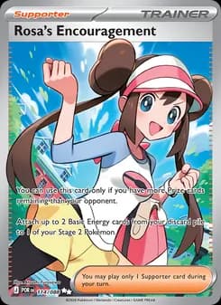 Rosa's Encouragement card in English