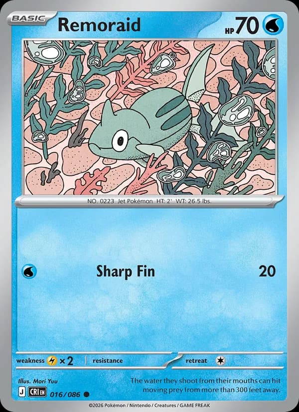 Remoraid card in English