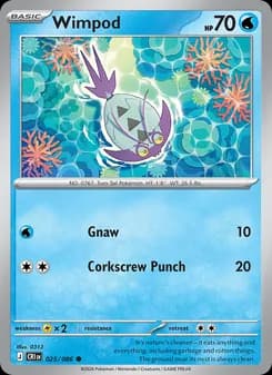 Wimpod card in English