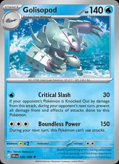 Golisopod card in English