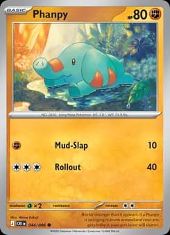 Phanpy card in English