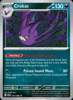 Crobat card in English