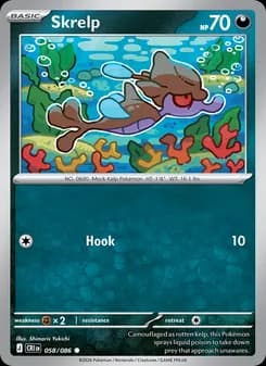 Skrelp card in English