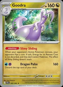 Goodra card in English