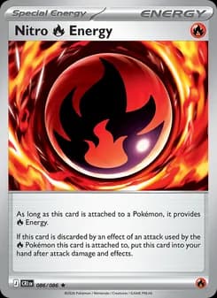 Nitro Fire Energy card in English