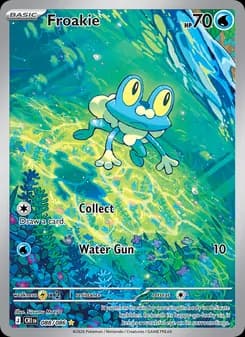 Froakie card in English