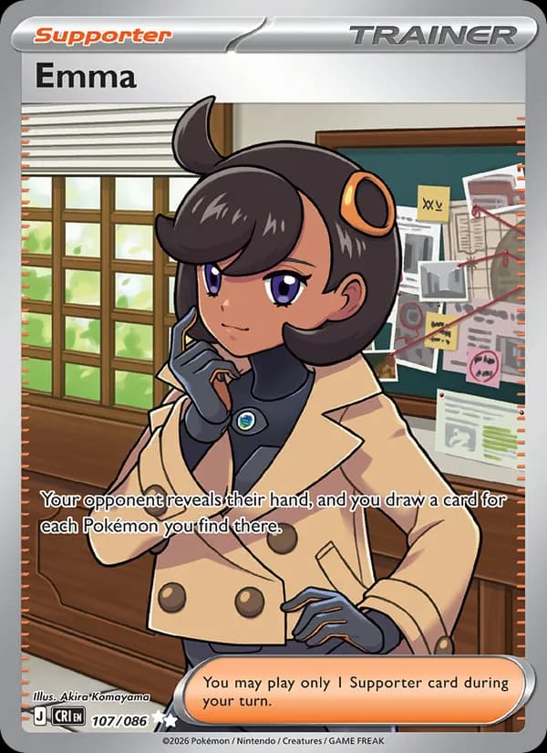 Emma card in English