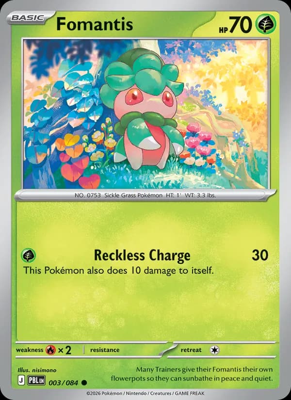 Fomantis card in English