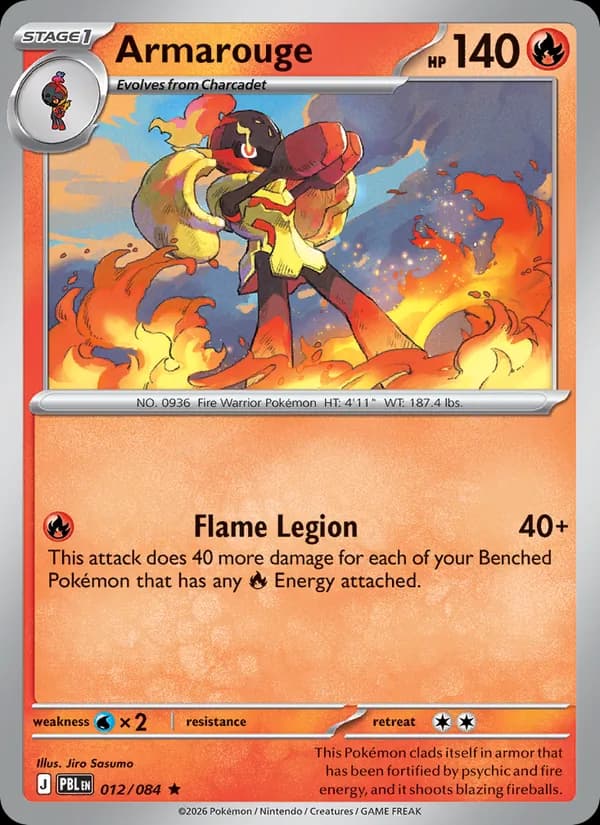 Armarouge card in English