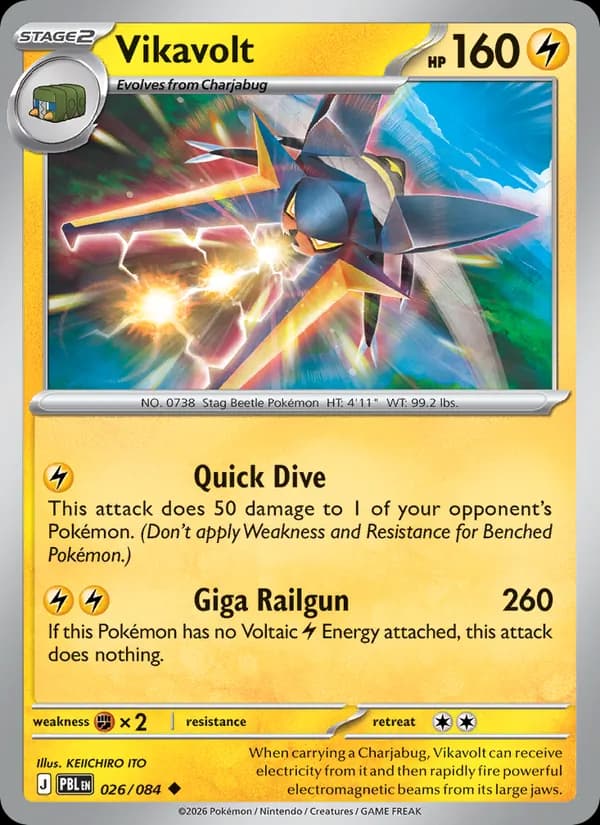 Vikavolt card in English