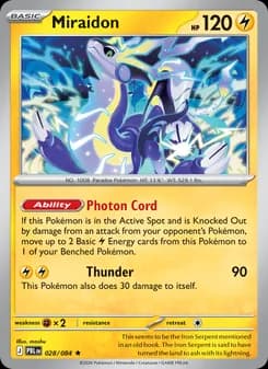 Miraidon card in English