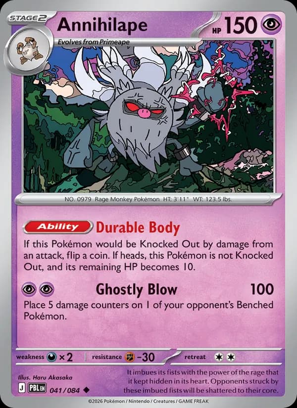 Annihilape card in English
