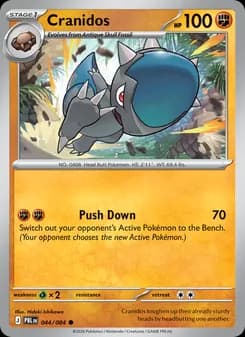 Cranidos card in English