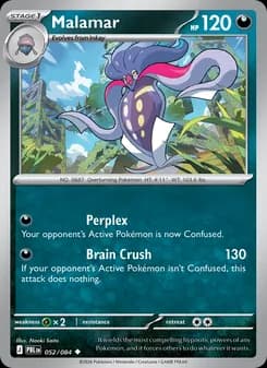 Malamar card in English