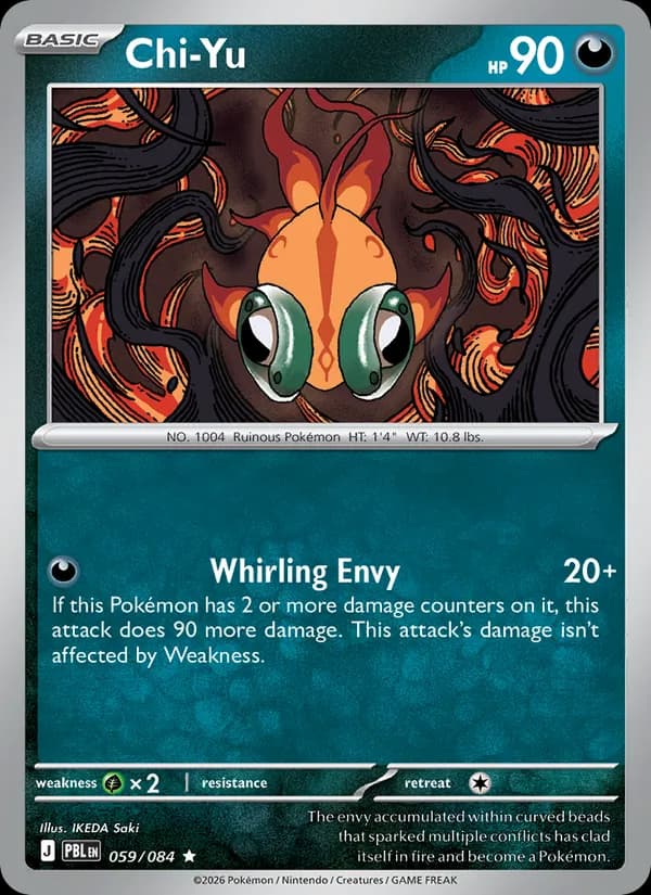 Chi-Yu card in English