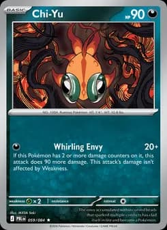 Chi-Yu card in English