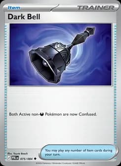 Dark Bell card in English