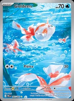 Goldeen card in English