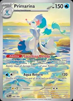 Primarina card in English