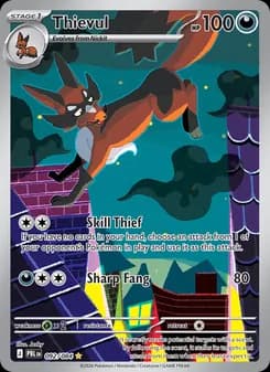 Thievul card in English