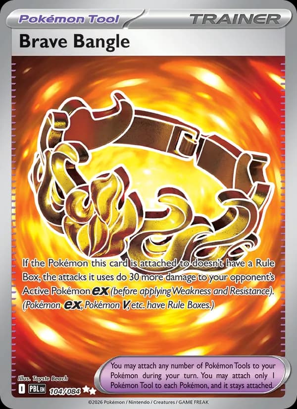 Brave Bangle card in English