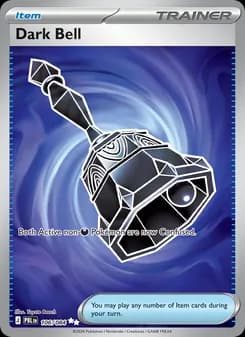 Dark Bell card in English
