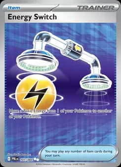Energy Switch card in English