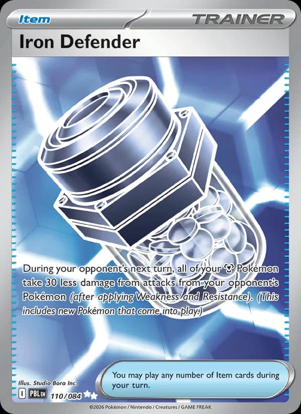 Iron Defender card in English
