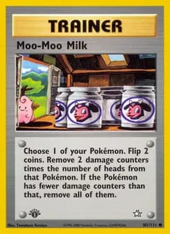 Moo-Moo Milk card in English
