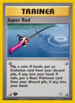 Super Rod card in English